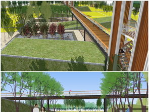 精品現代田園濕地公園景觀設計 SU模型圖下載指南與城市規劃庫應用